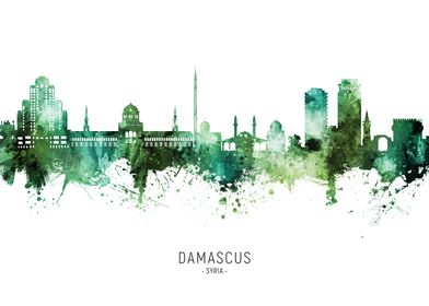 Damascus Skyline Syria