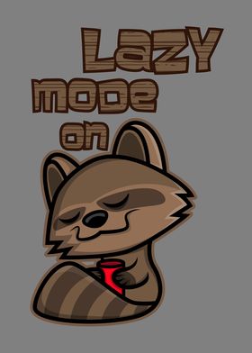 Lazy Raccoon