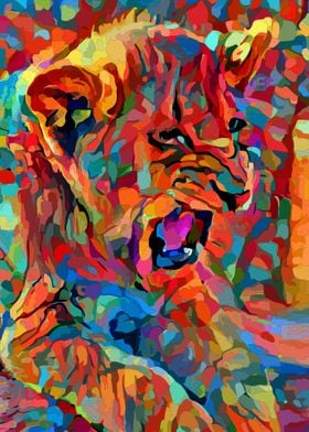 Lion cub romance art