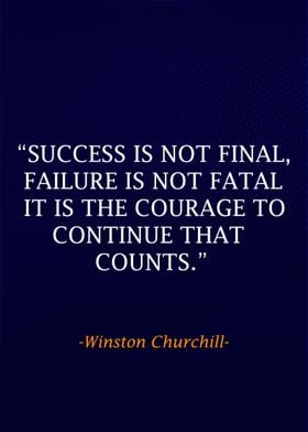 Winston Churchill Qoute