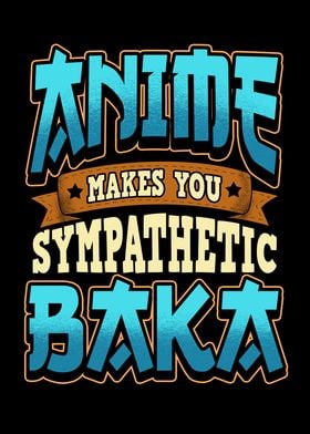 Funny Anime Otaku Poster