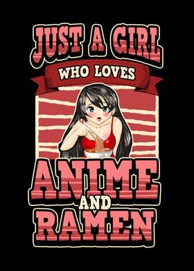 Funny Anime Ramen Otaku