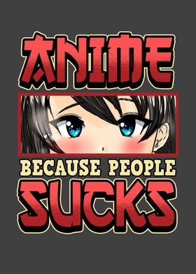 Funny Anime Otaku Poster