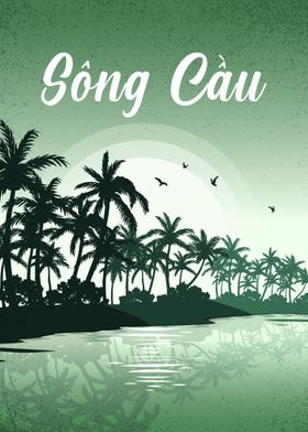 Song Cau Town Vietnam