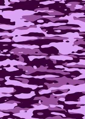 Purple Camouflage Pattern