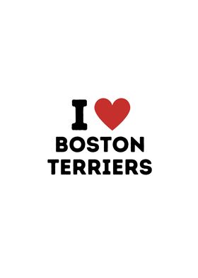 I Love Boston Terriers