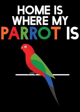 I love parrot bird