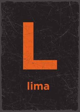 L is for lima