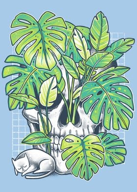 Plant Skull 