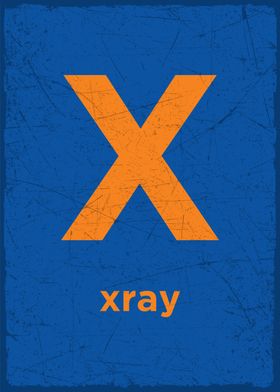 X is for xray