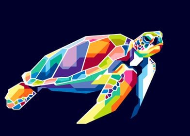 Colorful Turtle