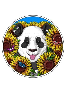 Panda Sunflowers