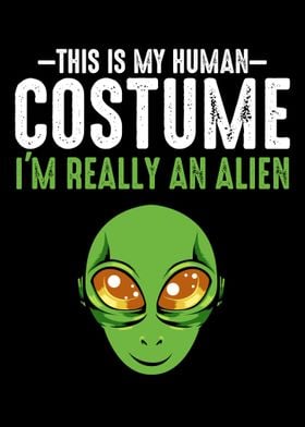 This Is My Human Costume F