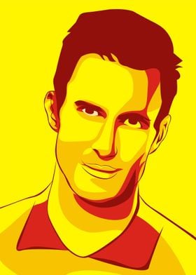 Adam Levine popart vektor