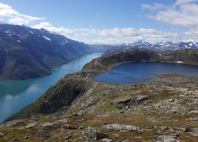 View over Jotunheimen