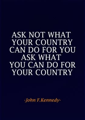 JFK Qoute