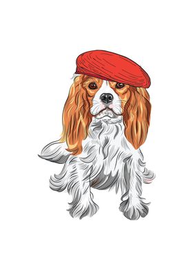 Cavalier King Hatted