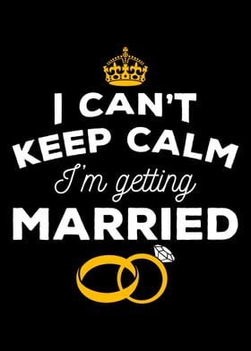 Wedding Keep Calm