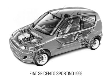 Fiat Seicento Sporting 199