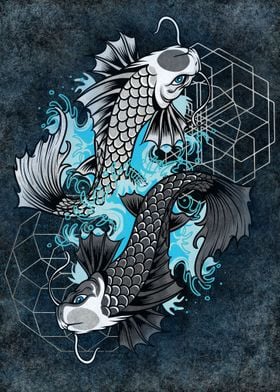 Yin Yang Fish