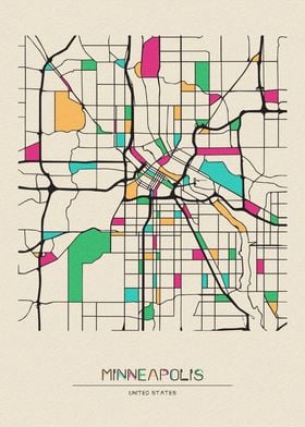 Minneapolis Map