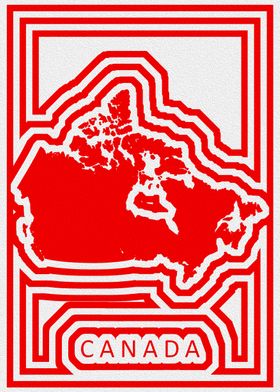 Canada Outline Map