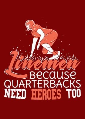 Football Funny Linemen