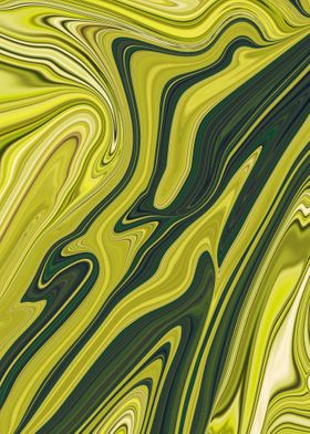 Abstract 02 Yellow Green