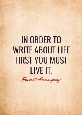 Ernest Hemingway Quotes