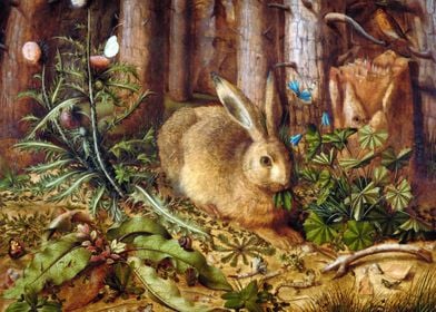 Hare in the Forest