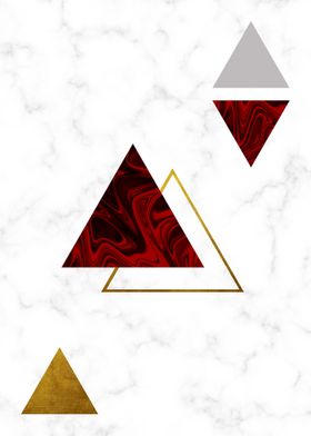 Triangle in Red
