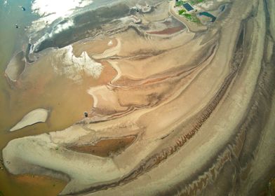 Curves of a sandbank