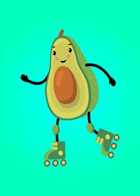 Avocado skating