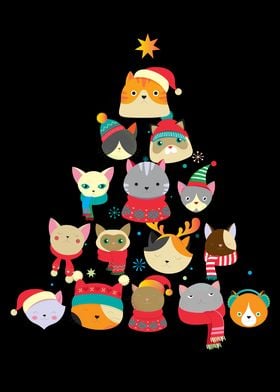 ChristmasTree Cats