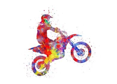 Motocross dirt bike 