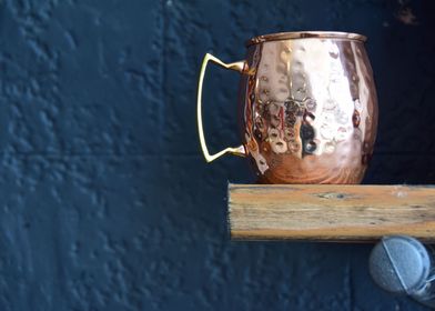Minimal Copper Mule Mug
