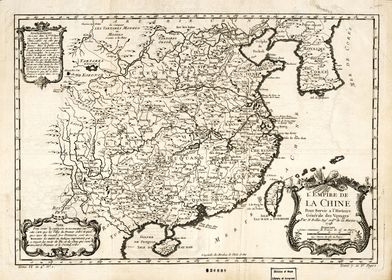 Map of China 1748