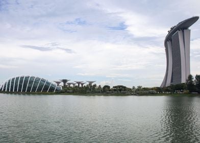 Sideview of Singapore