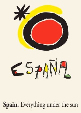 Spain by Joan Miro