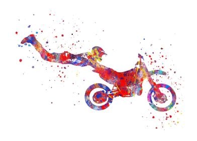 Motocross dirt bike 