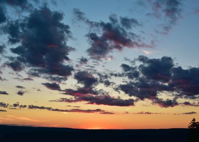 Pink Cloud Sunset