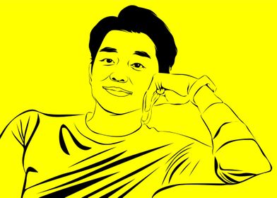 Gong Yoo in popart