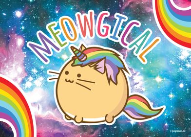Meowgical Unicorn Cat