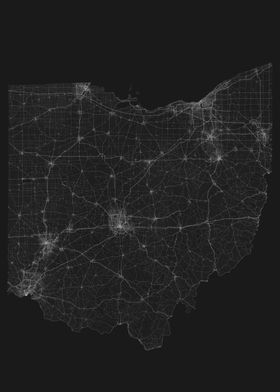 Roads of Ohio Map