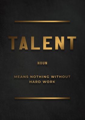 Talent Definition
