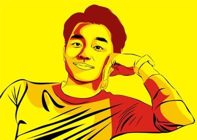 Gong Yoo popart