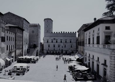 Spello city center