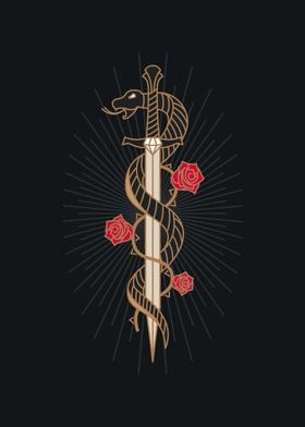 Swords Serpents and Roses