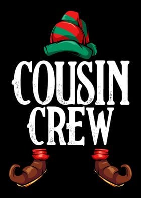 Cousin Crew Elf Family Mat