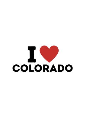 I Love Colorado Simple